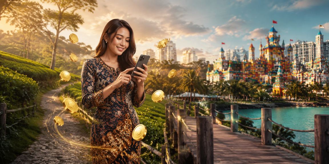 Deposit mudah alih untuk sukan maya Malaysia dengan reka bentuk batik tempatan syabas99